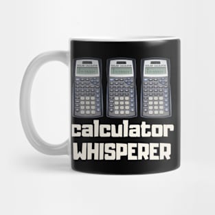 calculator whisperer Mug